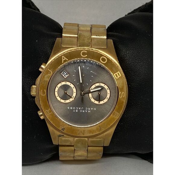 Marc Jacobs MBM3308 Womens Stainless Steel Analog White Dial Quartz Watch XX896 - Picture 3 of 12